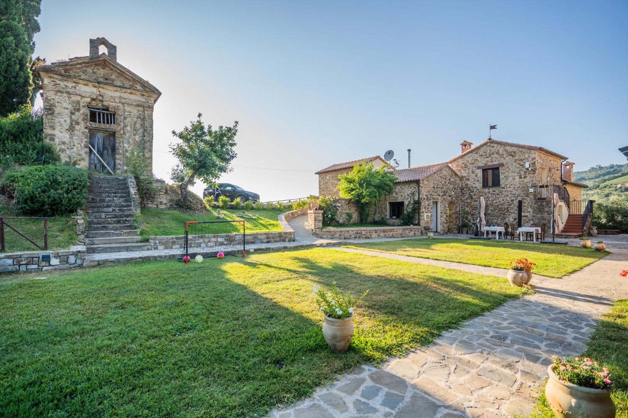 Le Querce Farmhouse Агрополи Экстерьер фото